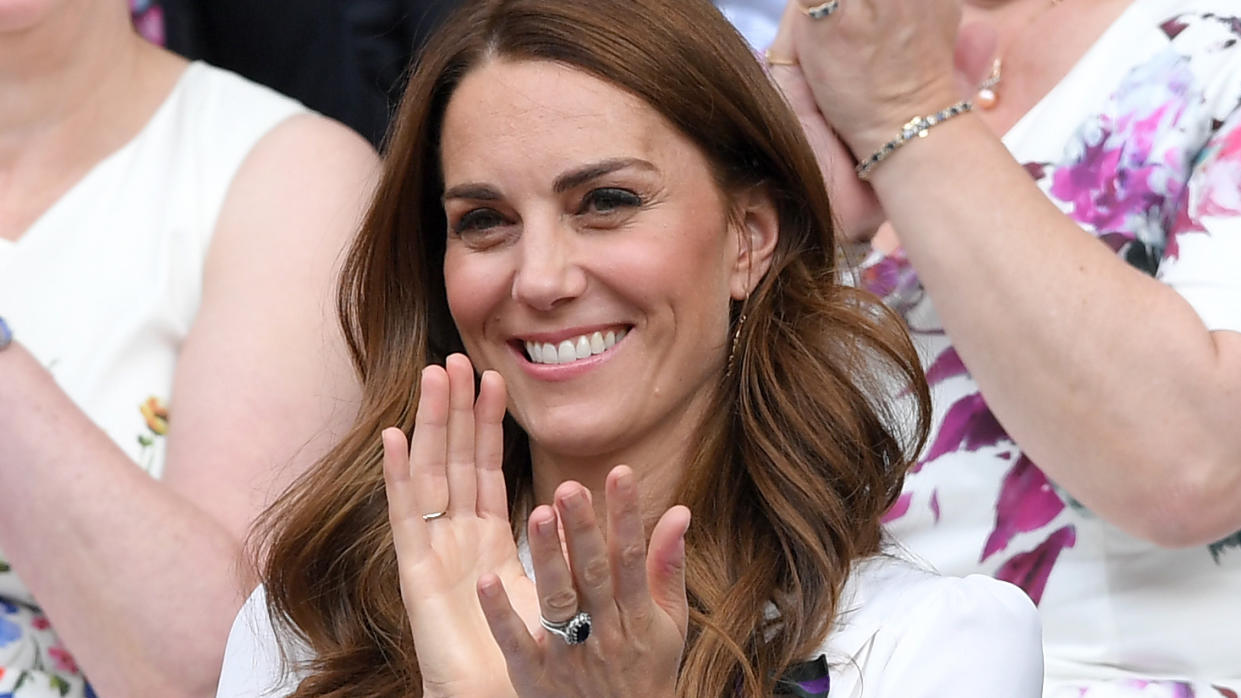  Kate Middleton at Wimbledon 2019. 