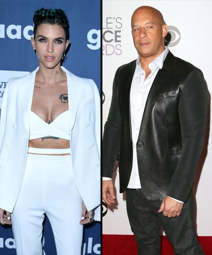 Ruby Rose says Vin Diesel inspired her to train hard for film xXx: The Return Of Xander Cage. Source: Getty