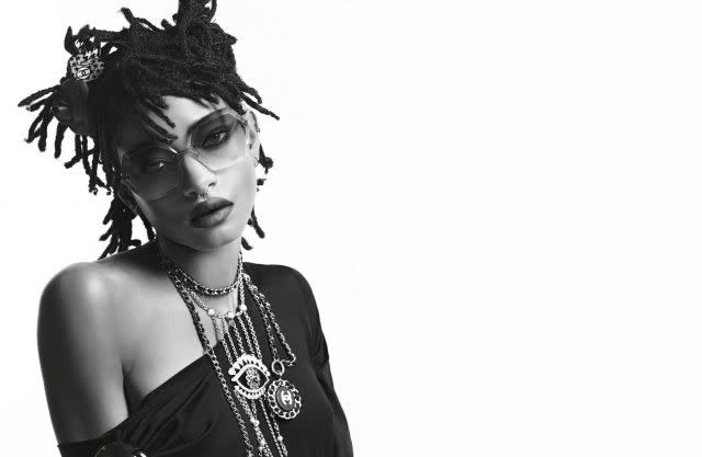 Behind the scenes of Willow Smith's new Chanel campaign