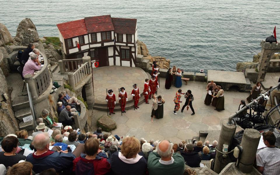 The Minack Theatre in Cornwall is welcoming back audiences - Matt Cardy/Getty