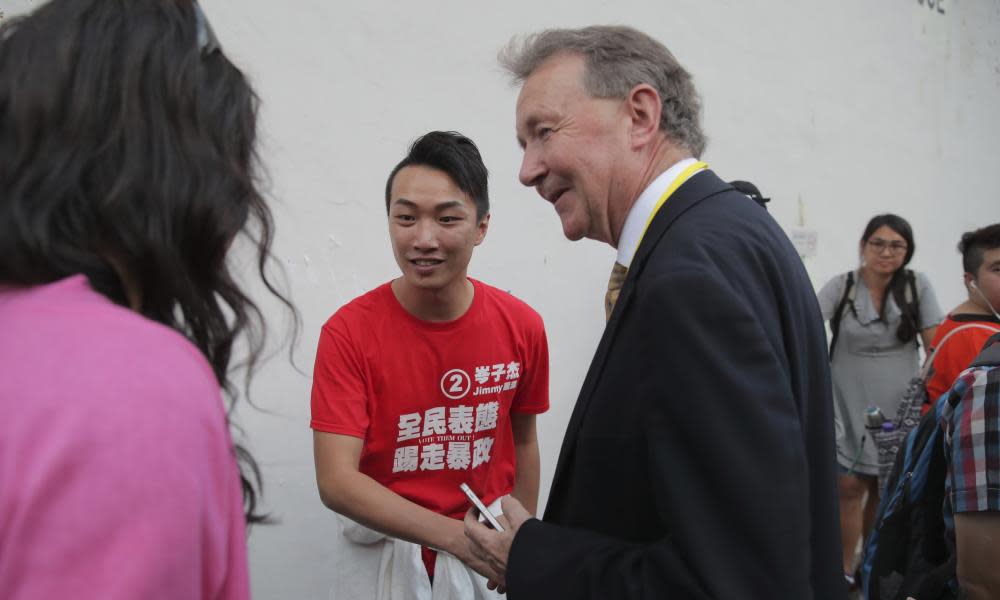 <span>Photograph: Kin Cheung/AP</span>