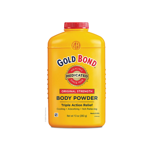 Gold Bond Medicated Body Powder against white background