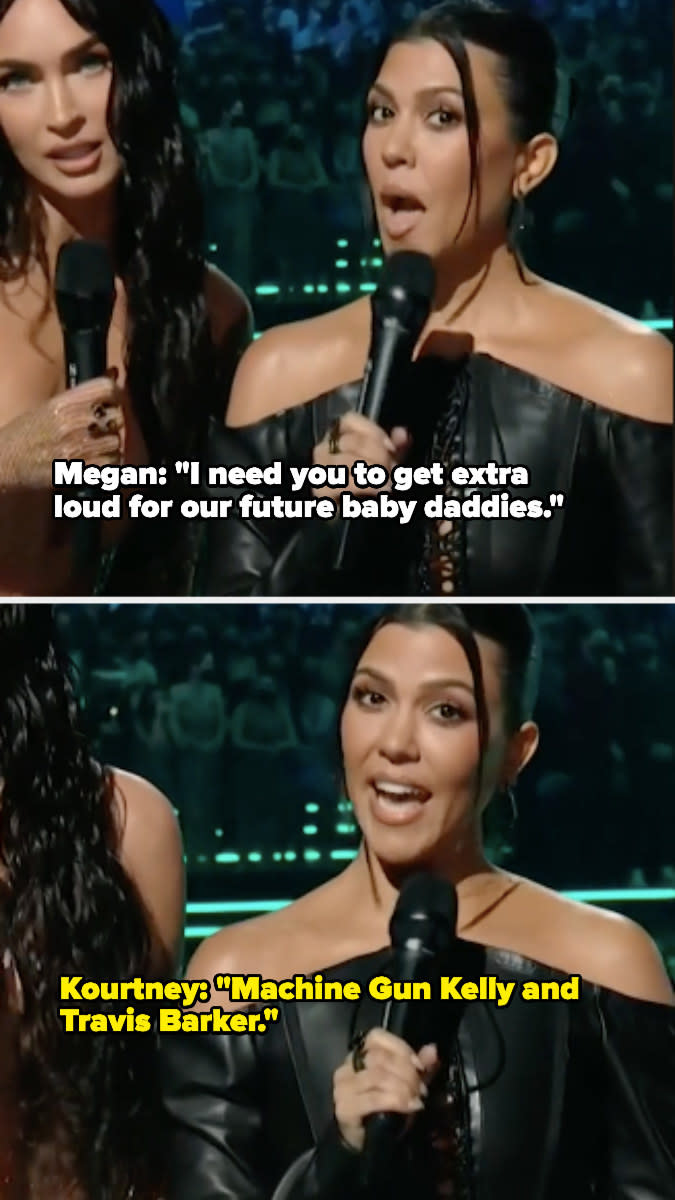 Kourtney was completely unfazed. 