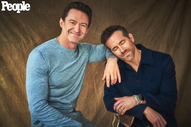 <p><a href="https://www.instagram.com/guyaroch/" data-component="link" data-source="inlineLink" data-type="externalLink" data-ordinal="1">Guy Aroch</a></p> Hugh Jackman and Ryan Reynolds