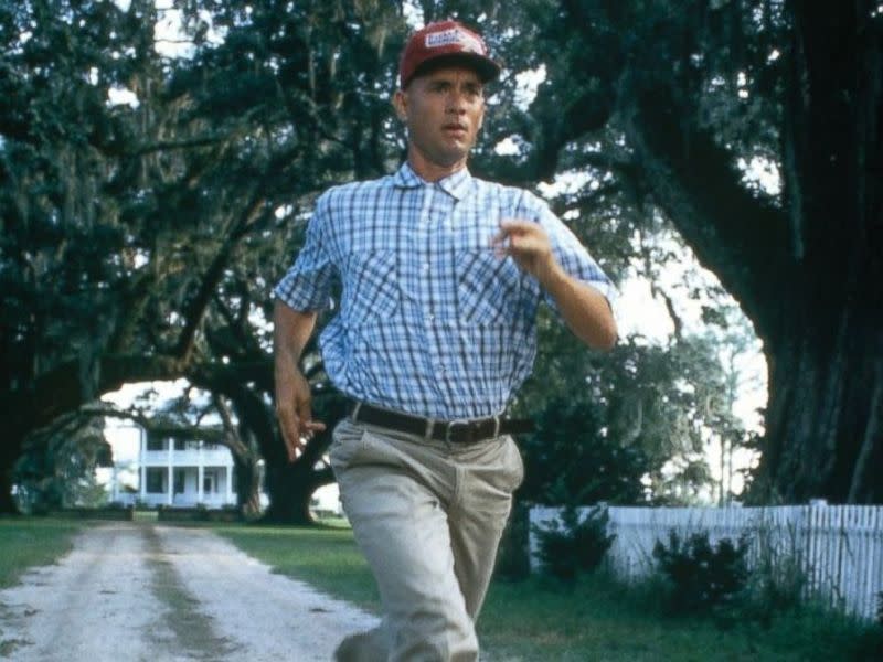 A still from the movie Forrest Gump