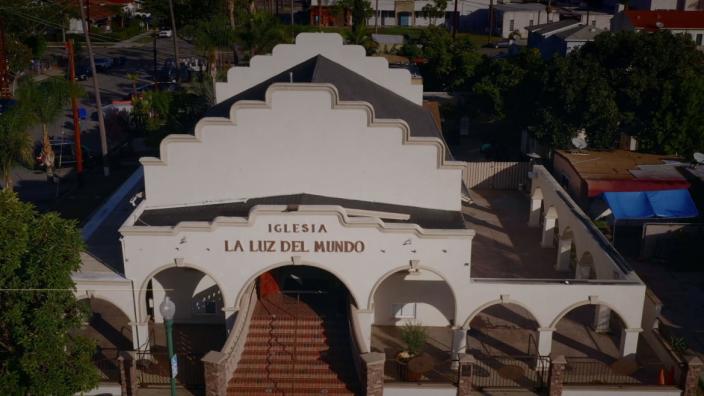 <div class="inline-image__caption"><p>One of La Luz del Mundo's many churches. </p></div> <div class="inline-image__credit">HBO</div>