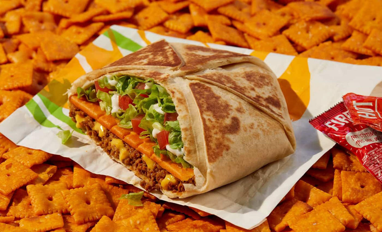 Taco Bell's Big Cheez-It Crunchwrap Supreme (Taco Bell)