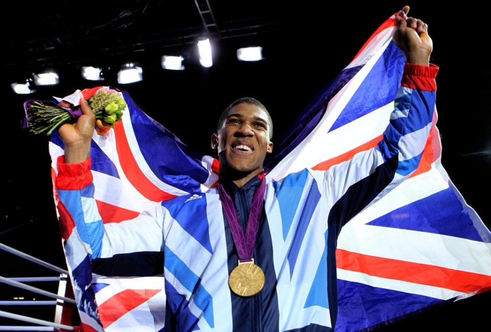 Anthony Joshua won Olympic gold in London (Nick Potts/PA) (PA Archive)