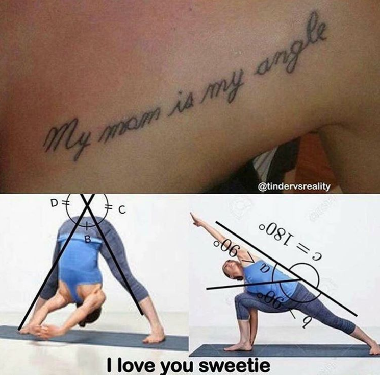 <p>Englische Sprache, schwere Sprache? Mit diesem Tattoo sollte eigentlich eine Mutter geehrt werden: „Meine Mom ist mein Engel“ war der Plan. Tatsächlich steht dort aber: „Meine Mom ist mein Winkel.“ (Bild: Instagram) </p>