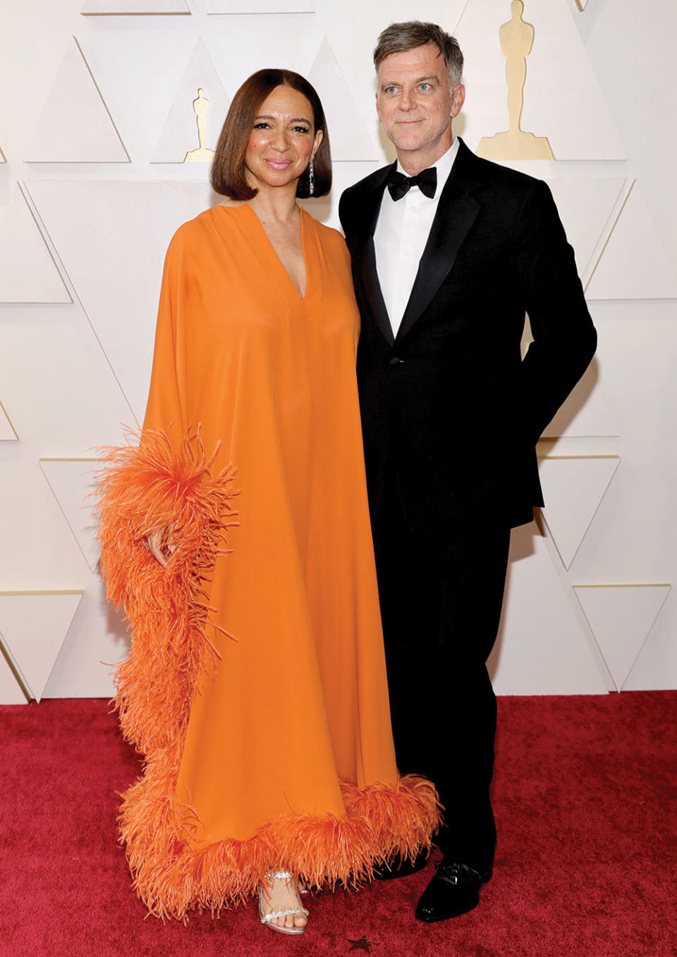 Rudolph with longtime partner and father of her four children, director Paul Thomas Anderson. - Credit: Mike Coppola/Getty Images