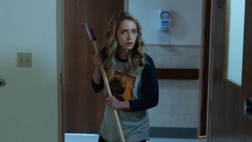 How do you follow up a surprise horror hit? In the case of <em>Happy Death Day 2U</em>, the answer is to make something completely different. Christopher Landon's sequel maintains the time loop conceit of the first movie, but also allows the narrative to pinball off into other directions and indeed genres. It's as much a sci-fi comedy as it is a slasher, but it's certainly loads of fun. (Credit: Universal)