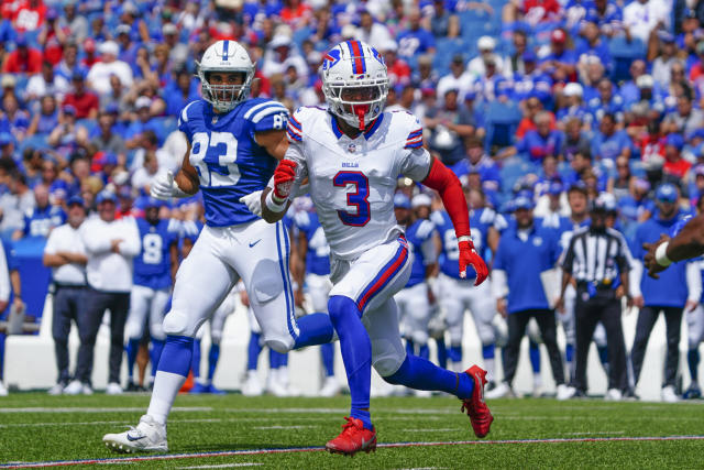 Buffalo Bills safety Damar Hamlin takes the field in first NFL game since  cardiac arrest - CBS News