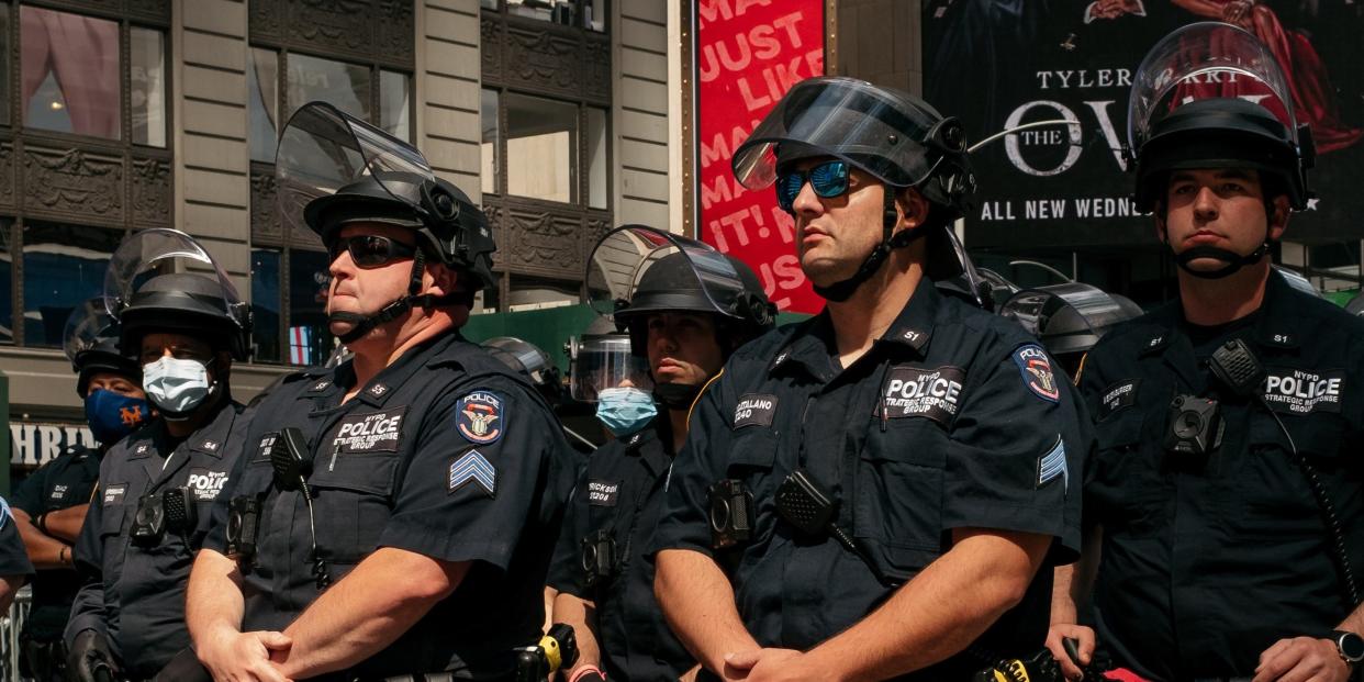 NYPD New York City NYC George Floyd Protest Police