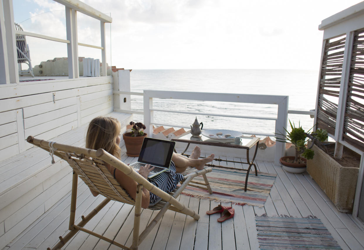 Would you like to WFH but abroad? (Getty Images)