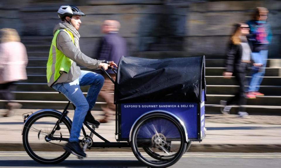 A food delivery service in Oxford.