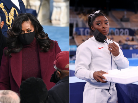 ‘Am I good enough? Yes, I am,’ writes Michelle Obama offering support to Simone Biles  (Getty Images)