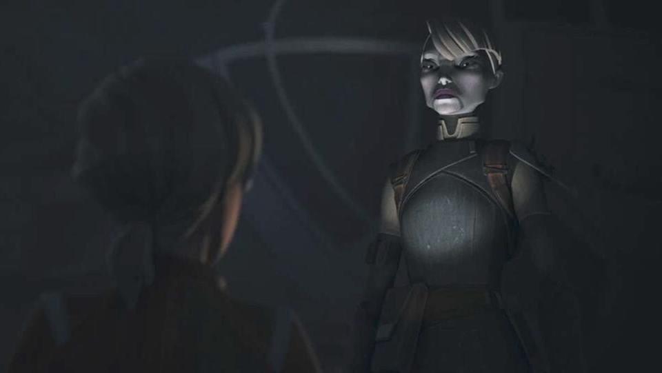 Asajj Ventress alive in Star wars Bad Batch series