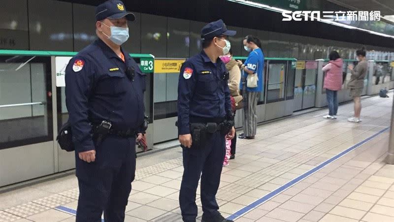 各單位獲報後只能加強各捷運站巡查。（圖／翻攝畫面）