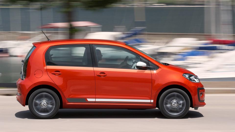 The little Volkswagen up! is one of the cheapest cars to insure
