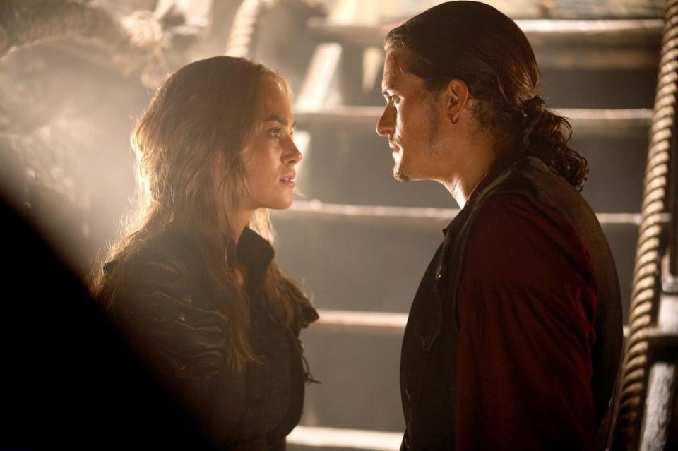 Keira Knightley und Orlando Bloom