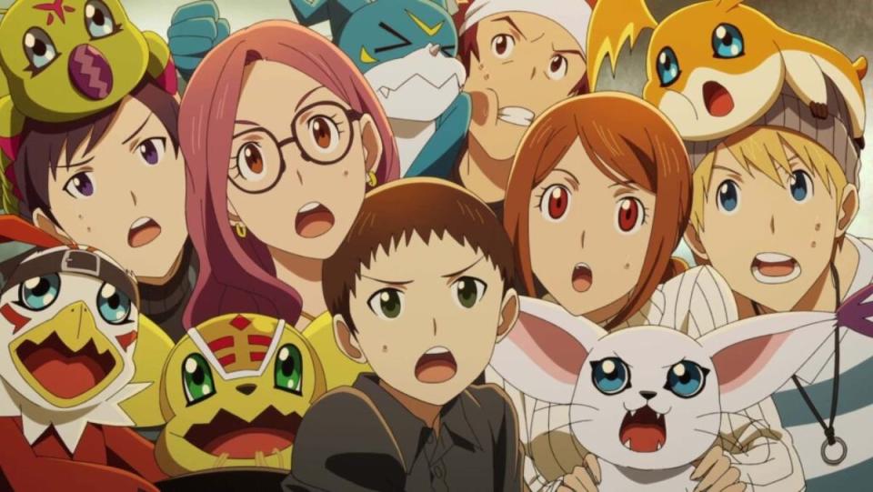 New Digimon Movie with grown up series 02 cast