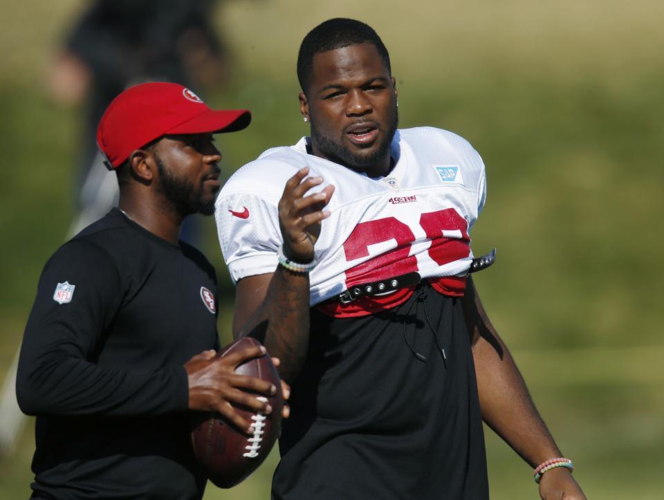 Carlos Hyde could have a challenging start to the season (AP).