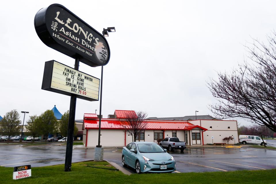 Leong's Asian Diner on Wednesday, April 25, 2018.