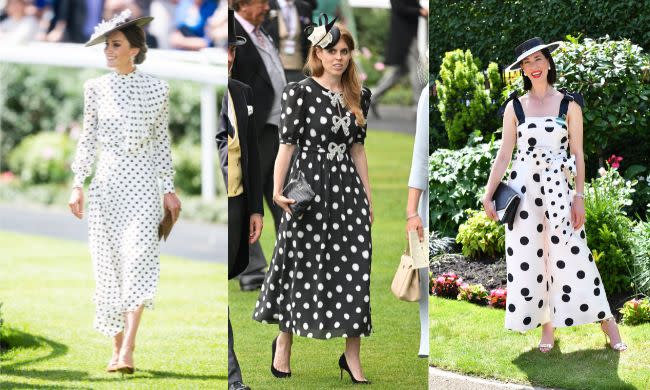 ascot polka dots