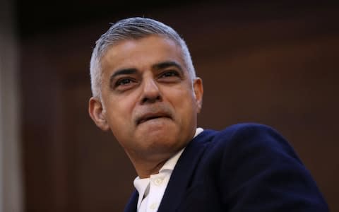 Sadiq Khan - Credit: Reuters