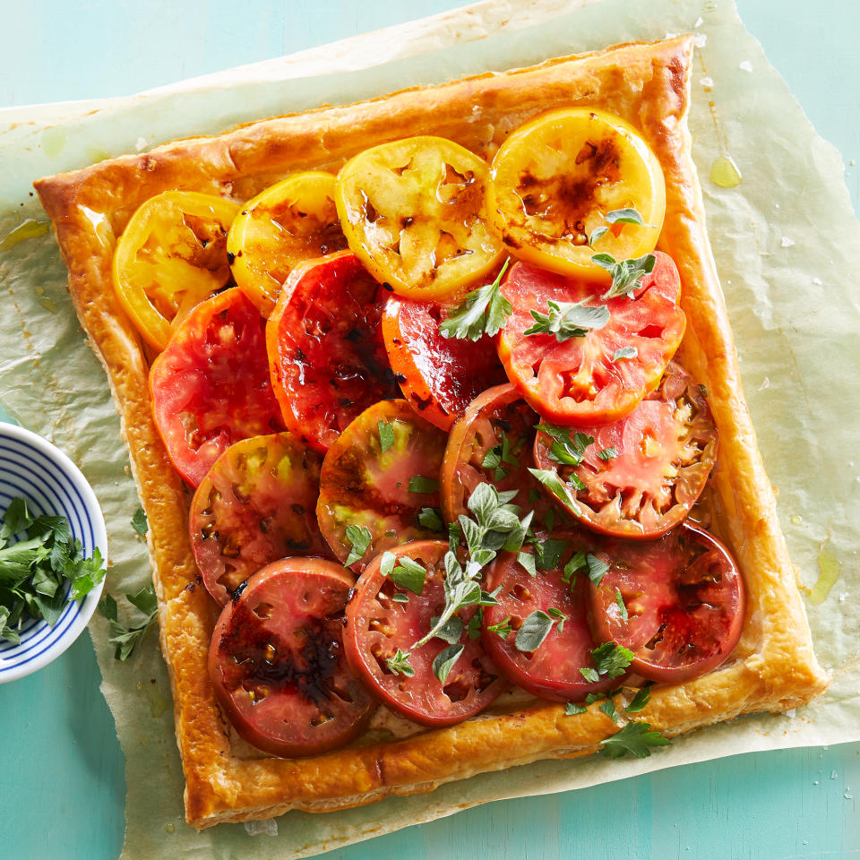 Tomato Ricotta Tart