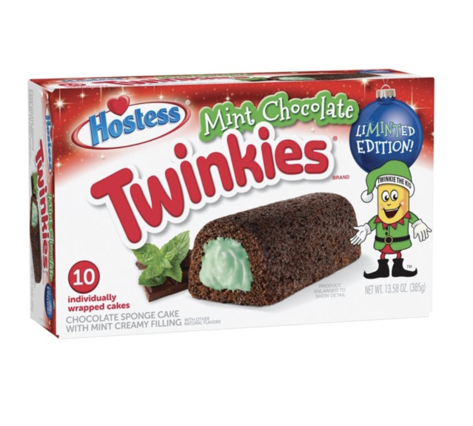 Mint Chocolate Twinkies