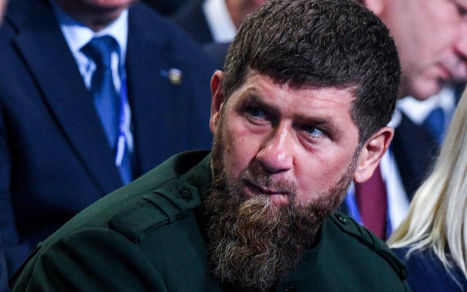 Ramzan Kadyrov is a key ally of Vladimir Putin - GETTY IMAGES