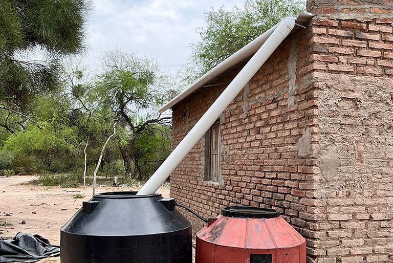 Lugar donde vive una niña de la comunidad Wichi que tomó agua contaminada
