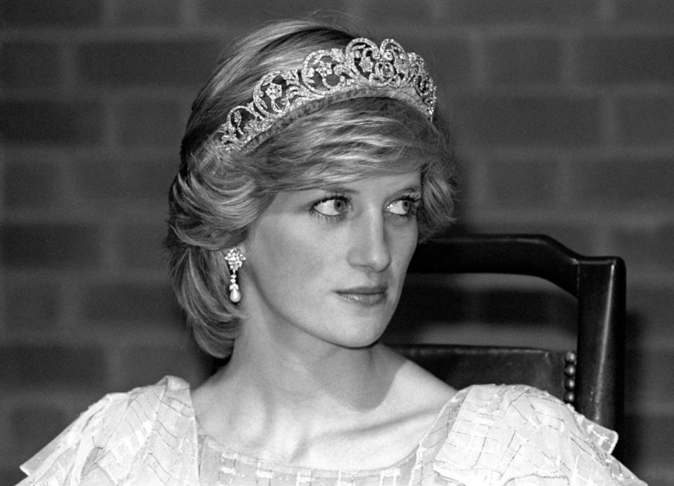 Diana wearing the Spencer family Tiara in 1983 (PA Wire/PA Images)