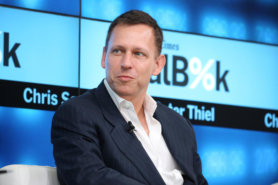 Peter Thiel, who has been an outspoken critic of the U.S. Food and Drug Administration, invested in&nbsp;Rational Vaccines, which ran a human drug trial in the Caribbean without FDA or institutional&nbsp;review board oversight. (Photo: Neilson Barnard via Getty Images)