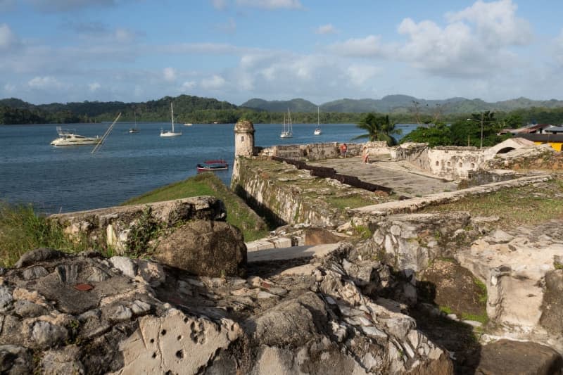 Portobelo with its lasting fortifications was once the first Spanish settlement on the Pacific coast.  Andreas Drouve/dpa