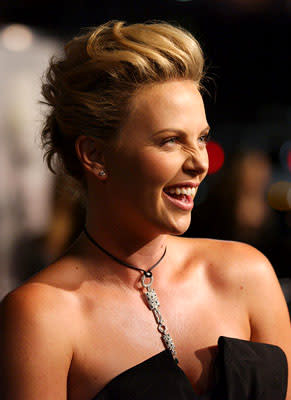 Charlize Theron at the LA premiere of Warner Bros. Pictures' North Country