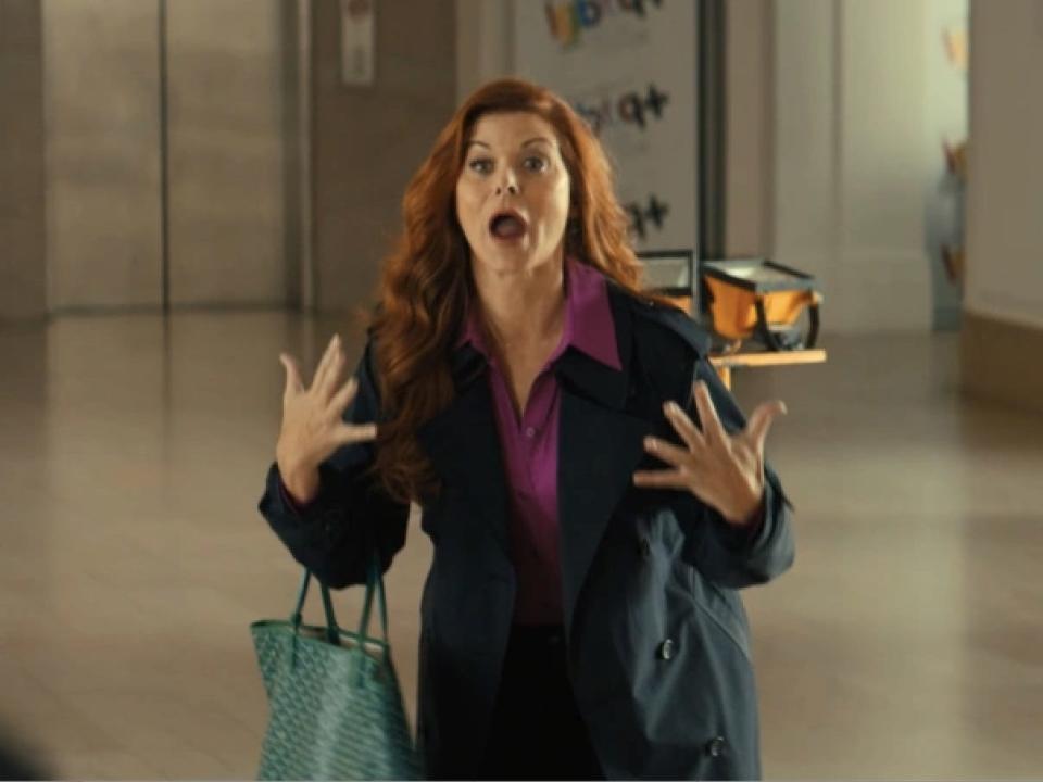 debra messing in bros