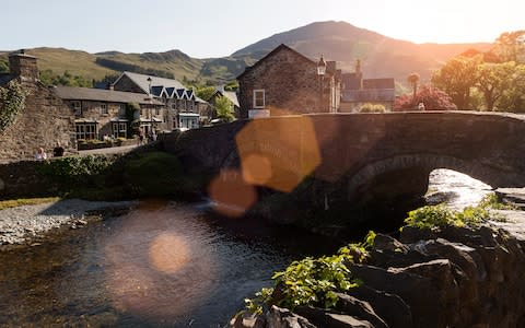 The village of Beddgelert - Credit: getty