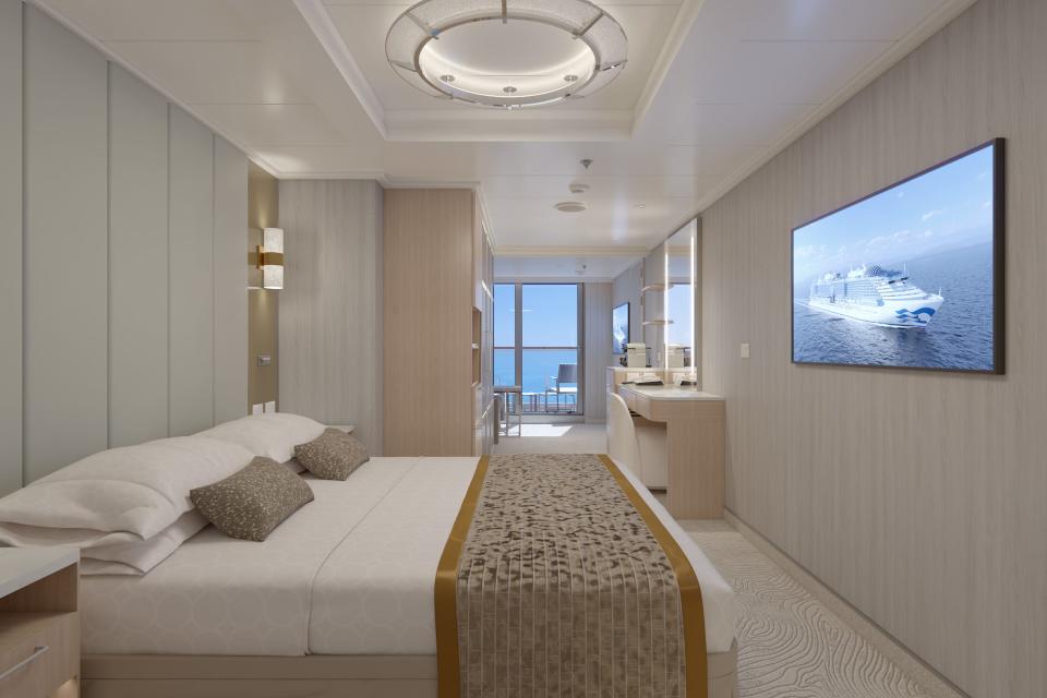 Sun Princess will introduce a new level of suite accommodations, the Signature Collection.