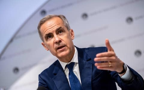 Mark Carney - Credit: CHRIS J RATCLIFFE/AFP