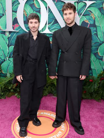 <p>Cindy Ord/Getty Images for Tony Awards Productions</p> Noah Galvin and Ben Platt on June 11, 2023