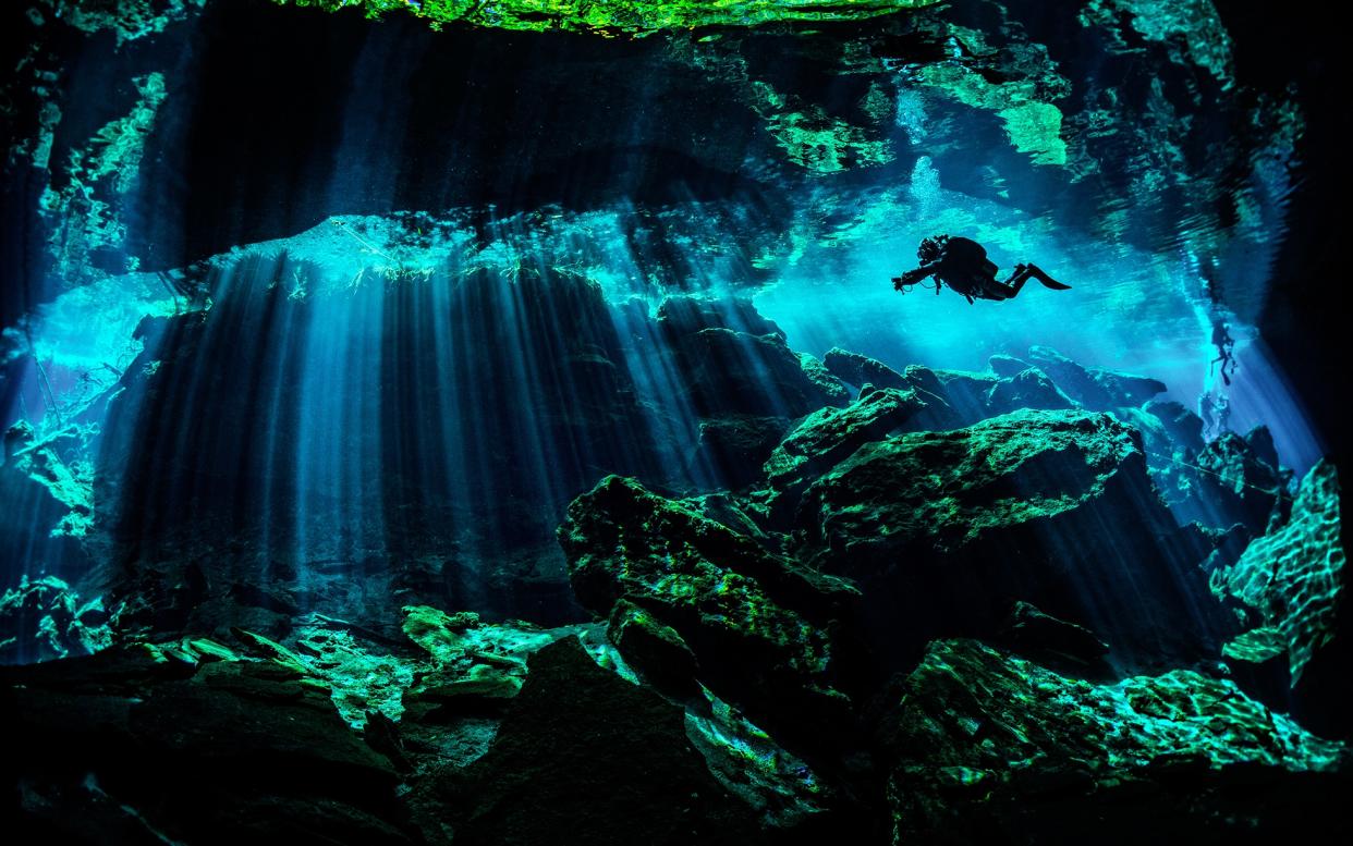 The world's longest underwater cave has been found in Mexico