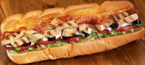 subway chicken bacon melt