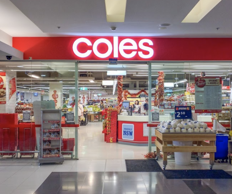 Coles at the Hustville station is linked to a Covid case.