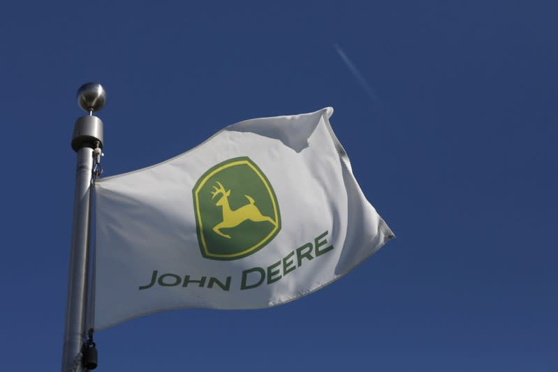 John Deere's Harvester Works facility is seen in East Moline