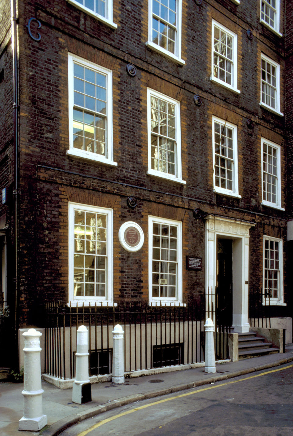 This March 17, 2009 photo released by provided by VisitBritain shows Dr. Johnson’s House, a small museum in the 300-year-old townhouse where Samuel Johnson lived in London. Johnson was an author, critic and lexicographer who wrote “A Dictionary of the English Language,” published in 1755. His house makes a good destination for visitors on a literary tour of London. (AP Photo/VisitBritain)