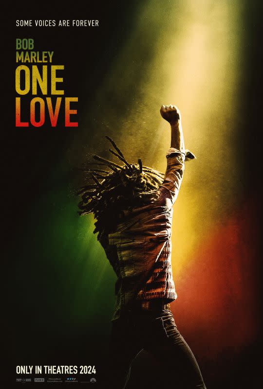 Bob Marley: One Love poster