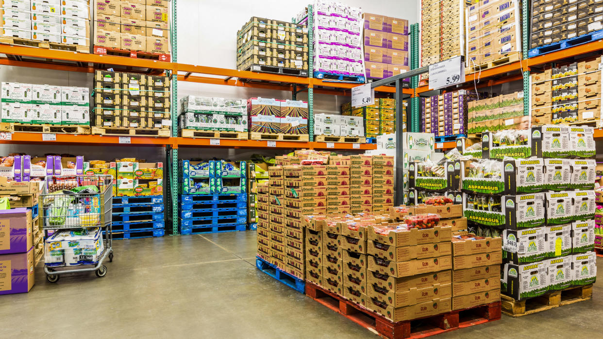 Costco bulk perishable produce items