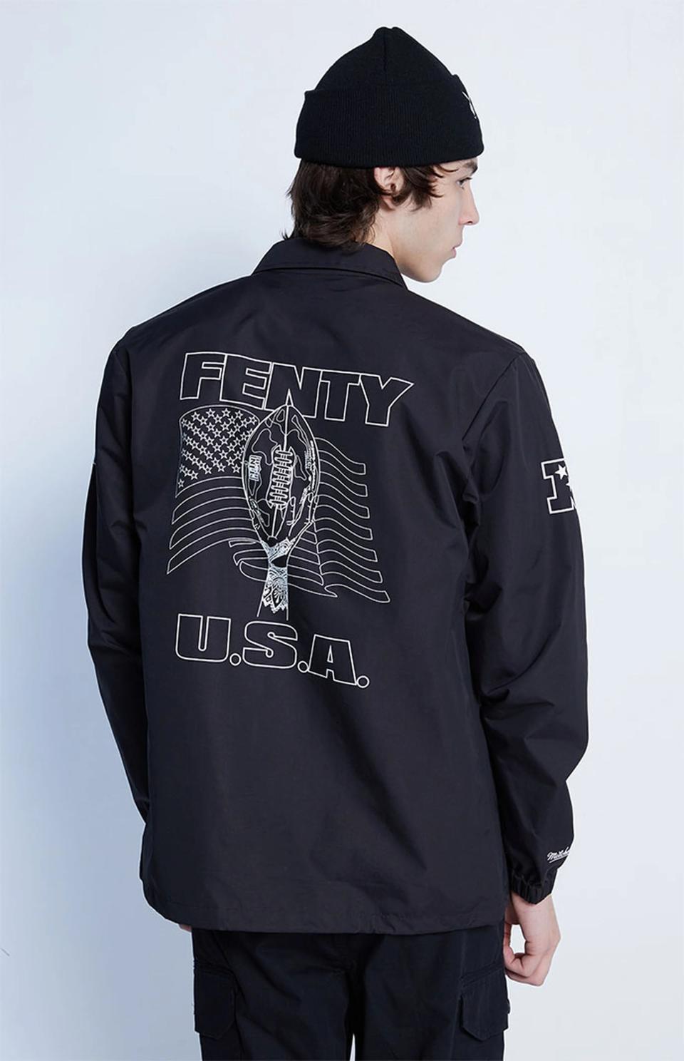 Mitchell & Ness x Fenty NFL Super Bowl Coach Jacket